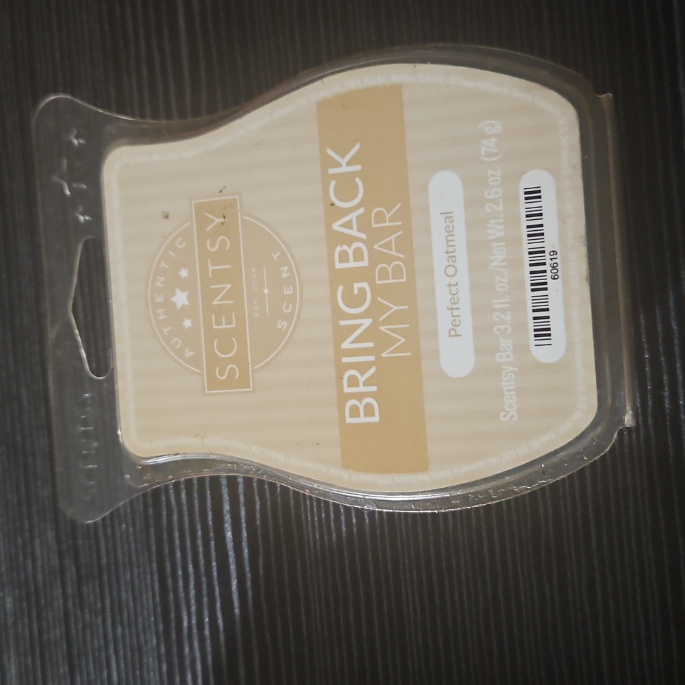 Perfect Oatmeal Scentsy wax